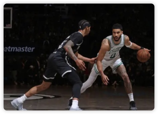 塔图姆20+8+8波尔津吉斯24分 凯尔特人2分险胜篮网 