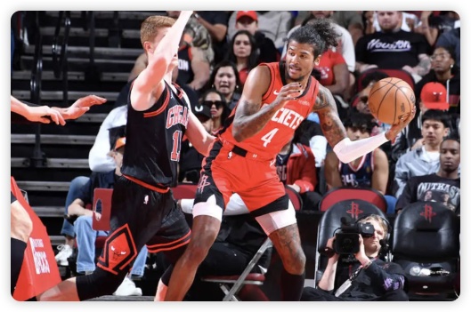 申京24+15+4格林28+6+3 火箭力克公牛6连胜