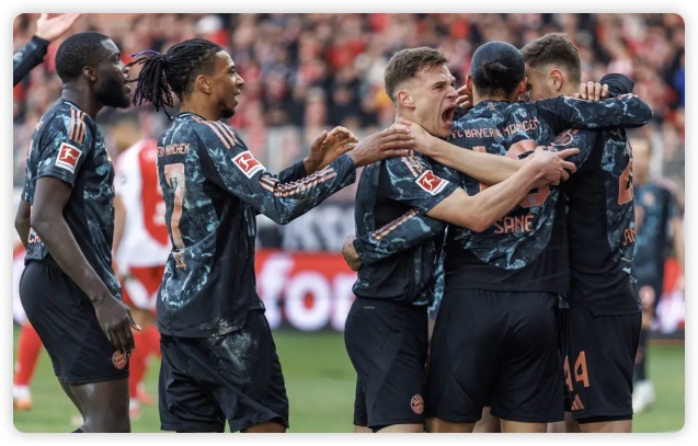 萨内替补建功乌尔比希失误送礼 拜仁1-1柏林联合 