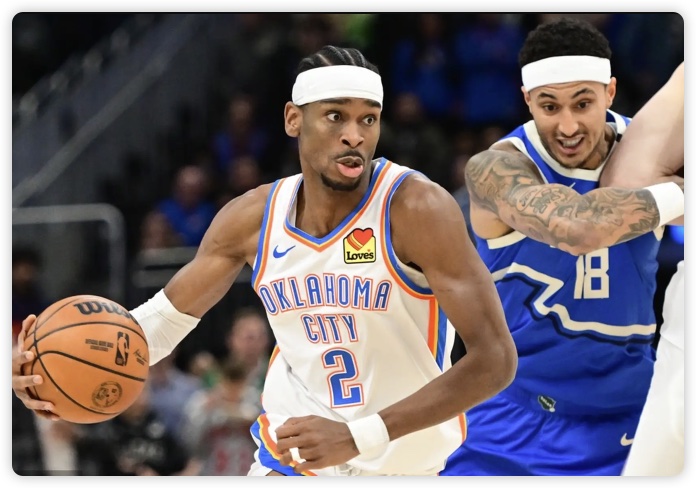 亚历山大31+8字母空砍三双 雷霆复仇雄鹿取3连胜