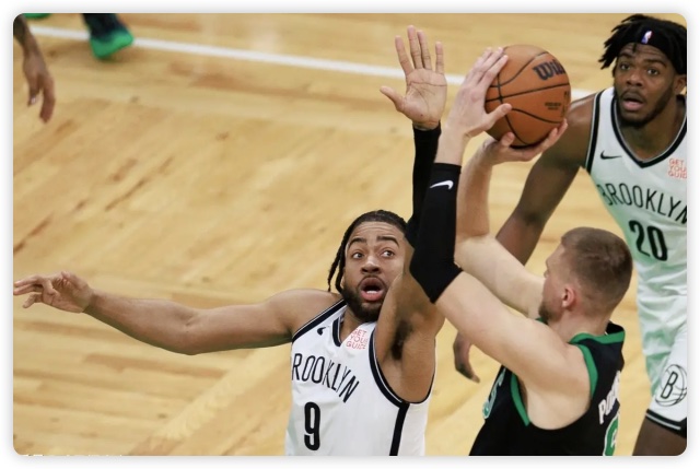 双探花缺阵 波津25+13 谢尔曼新高20分 绿军力克篮网