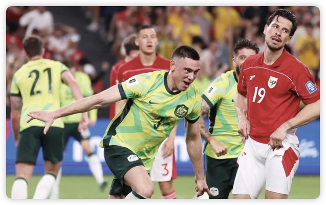 惨败！印尼10归化先发1-5澳大利亚 克鲁伊维特开门黑古德温两助攻