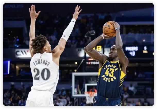 西卡29分 内姆哈德关键反超三分 步行者最后时刻逆转独行侠