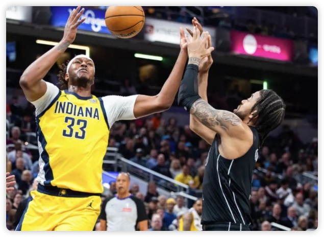 两人被驱逐！特纳23+10+5帽 马瑟林28+16 步行者加时险胜篮网