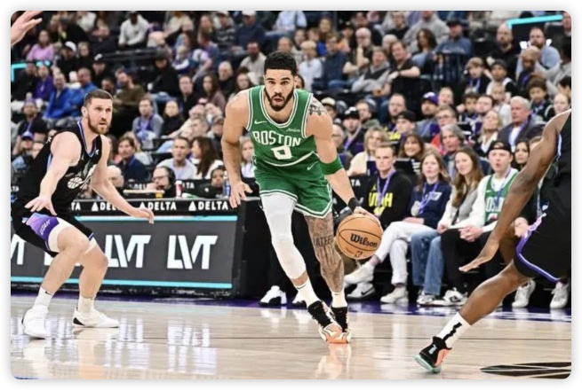 塔图姆26+6+6波尔津吉斯27+10+6 凯尔特人擒爵士4连胜