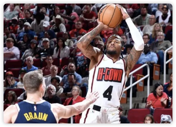 穆雷39+7格林空砍30分 约老师缺阵掘金胜火箭