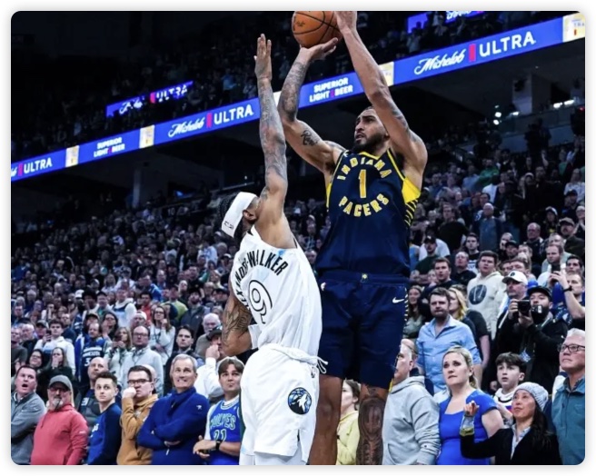 哈利伯顿24+11 托平20分 华子17分 步行者轻取森林狼迎5连胜