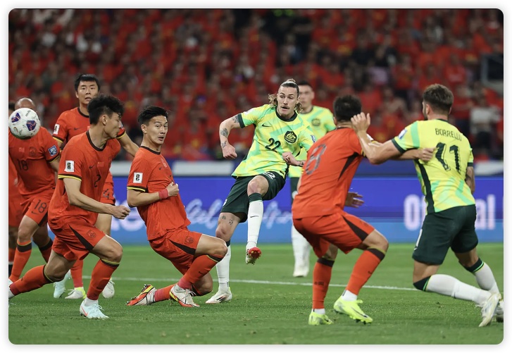 超级双误！国足0-2澳大利亚 黄政宇王大雷送礼 塞鸟王钰栋首秀