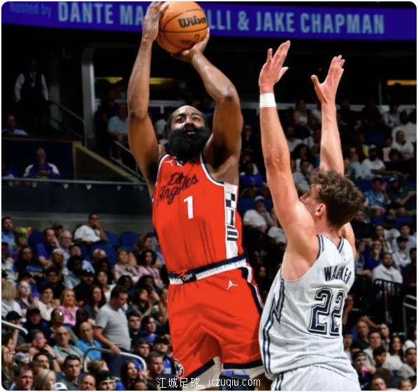 哈登赛季新高7断&20+5 祖巴茨18+20 班凯罗26+6 快船拆穿魔术jczuqiu.com