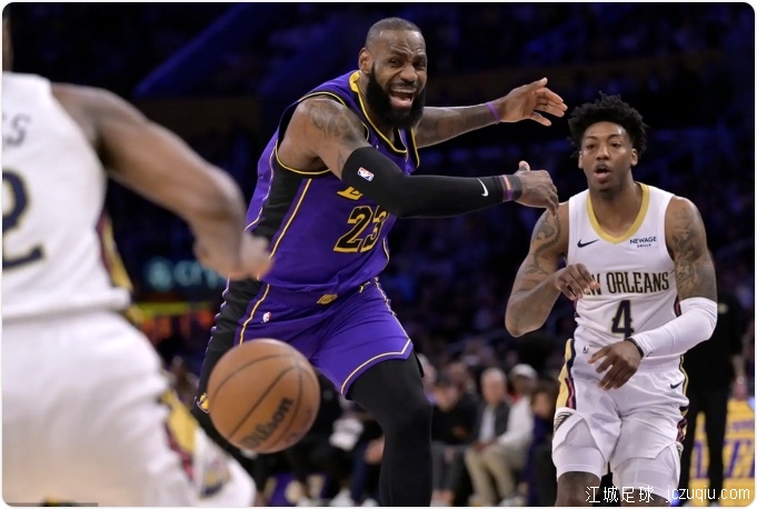 东契奇35+6詹姆斯27+8 里夫斯30分湖人击退鹈鹕