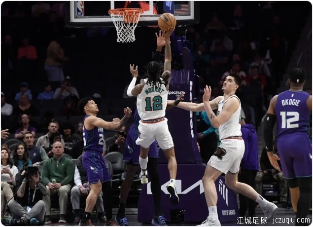 莫兰特28+8贝恩19分 威尔斯重伤离场灰熊胜黄蜂