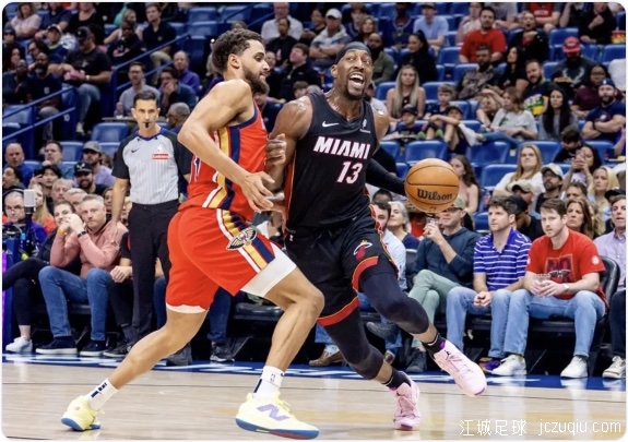 阿德巴约23+12凯恩26分 希罗22分热火狂胜鹈鹕