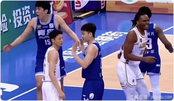 孙铭徽22+5+6杨瀚森14分 广厦客场险胜2-2青岛 