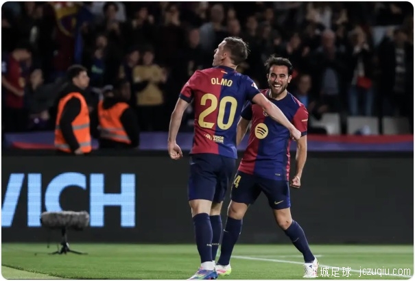 奥尔莫破门加西亚献助攻 巴萨1-0马洛卡暂7分领跑