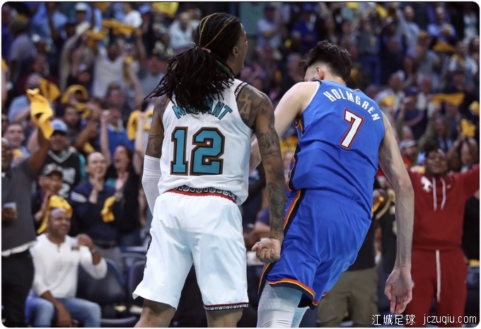 亚历山大31+8莫兰特重伤离场 雷霆大逆转灰熊夺赛点