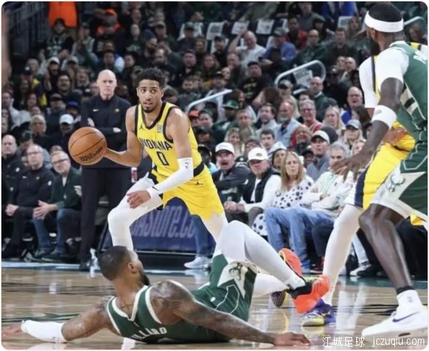 特伦特9记三分字母哥37+12 雄鹿大胜步行者总分1-2