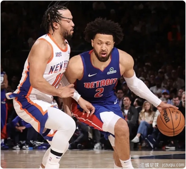 坎宁安24+8唐斯两双 活塞险胜尼克斯系列赛2-3