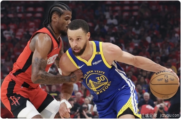 范乔丹26分库里低迷13+7 火箭击退勇士总比分2-3 