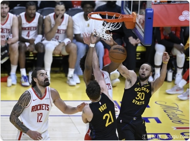 库里29分范乔丹29+8+8 火箭再胜勇士总比分3-3 
