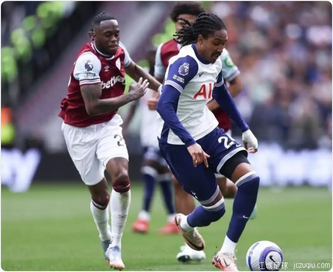 止3连败！热刺1-1客平西汉姆，奥多贝尔首球，帕奎塔疑似染黄落泪