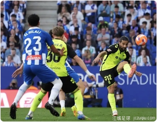 贝蒂斯2-1逆转西班牙人距前五1分 安东尼世界波绝杀洛塞尔索建功