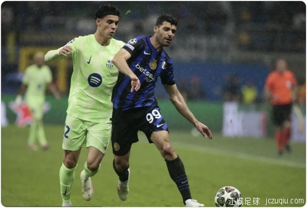 弗拉泰西加时制胜索默屡献神扑 国米总分7-6巴萨进决赛