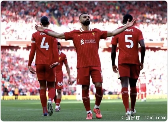 十人利物浦1-1水晶宫 红军夺冠后2负2平赫拉芬贝赫直红萨拉赫29球