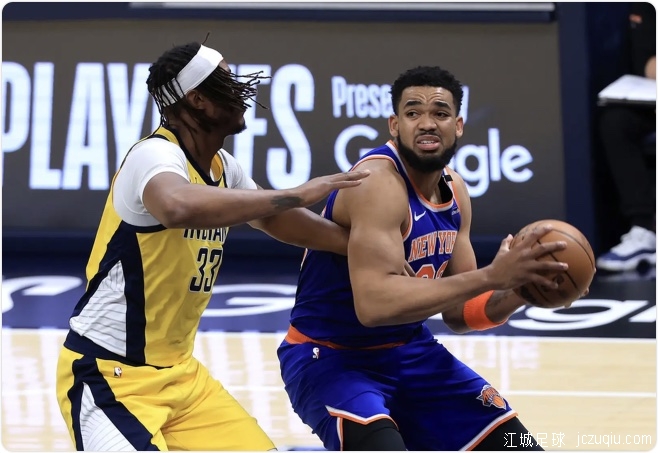 唐斯末节狂揽20分！哈特接连关键板 尼克斯20分逆转扳成1-2