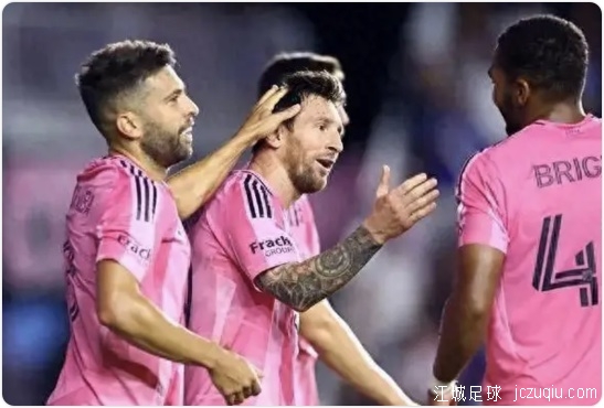 梅西2射1传赛季22球重霸射手榜 迈阿密国际3-2 华盛顿联