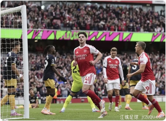 赖斯建功萨卡点射 阿森纳2-0西汉姆迎各赛事4连胜 