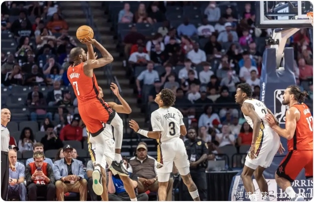杜兰特15分锡安13+4 火箭险胜鹈鹕