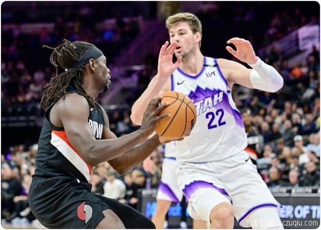 杨瀚森3分0板+6犯毕业 爵士险胜开拓