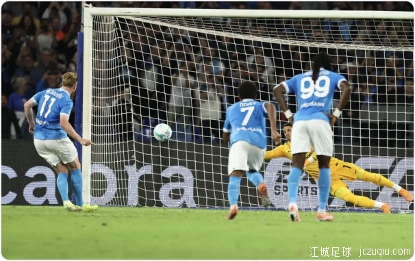 德布劳内麦克托米奈破门 那不勒斯3-1国米暂登顶 