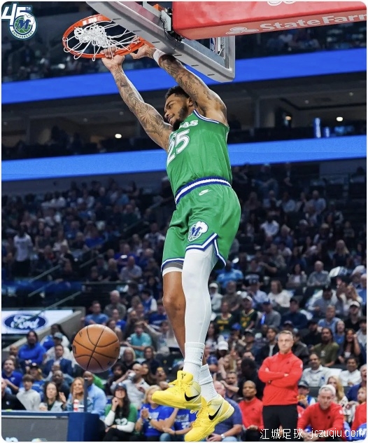 浓眉25+10巴恩斯空砍33+11 独行侠胜猛龙 