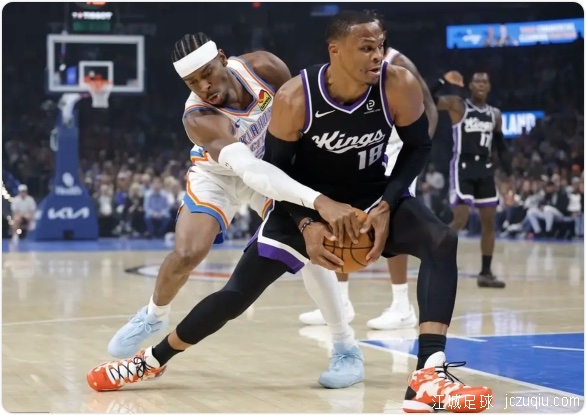雷霆逆转国王开季5-0!亚历山大31分 切特缺阵 威少16+9