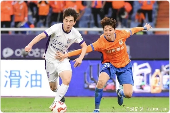 卡扎伊什维利建功泽卡头球破门 泰山2-1胜10人津门虎 