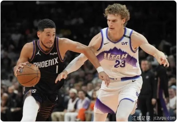 太阳击败爵士 布克36+9 阿伦14+7 马尔卡宁33分