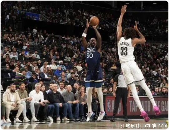 兰德尔赛季首次三双！森林狼大胜送篮网7战全败联盟垫底 