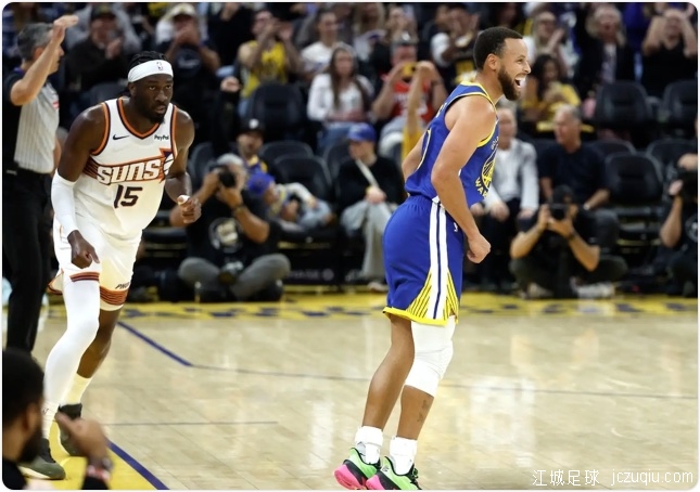 勇士拒绝太阳逆转 库里28分 穆迪24分 布克空砍38分