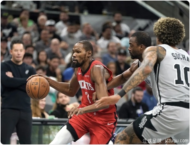 文班22+8申京25+9 杜兰特24分马刺灭火箭迎NBA杯首胜