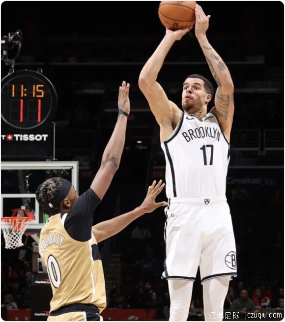 篮网大胜送奇才11连败 小波特34+9+7 乔治29+6+5