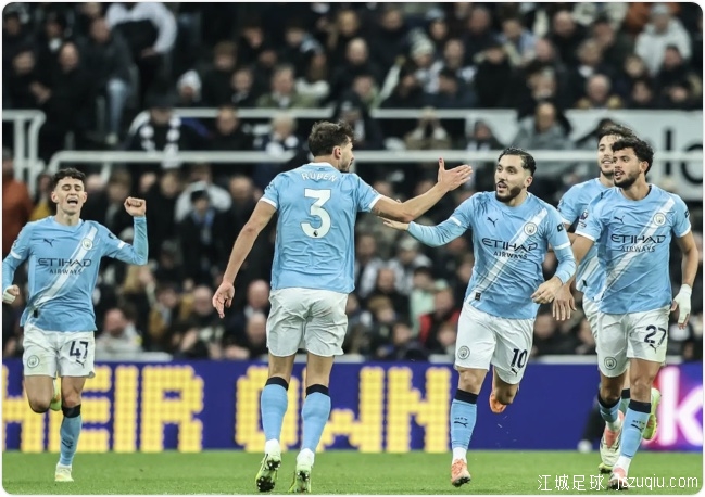 巴恩斯双响迪亚斯破门难救主 曼城1-2纽卡斯尔联 
