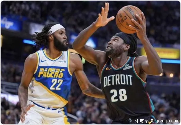 活塞险胜步行者豪取13连胜 康宁汉姆24+11+6 杜伦17+12