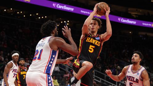 12月15日 NBA常规赛 76人vs老鹰 全场录像回放