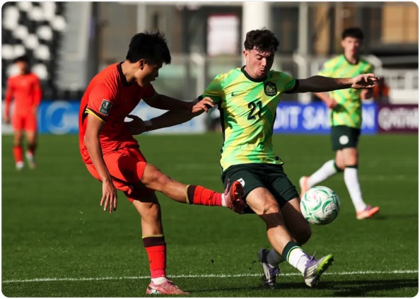 01月11日 U23亚洲杯D组 中国男足U23vs澳大利亚U23 全场录像回放