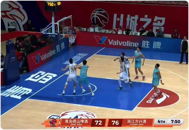 01月27日 CBA常规赛 青岛vs广厦 全场录像