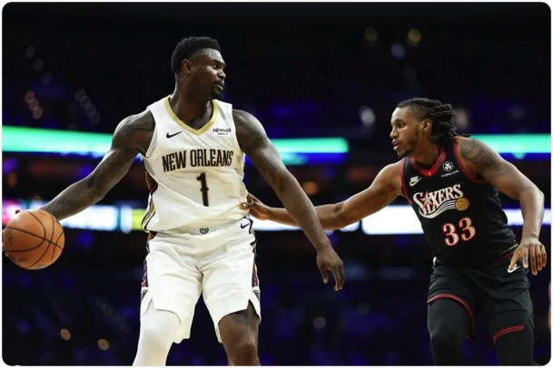 02月01日 NBA常规赛 鹈鹕vs76人 全场录像回放