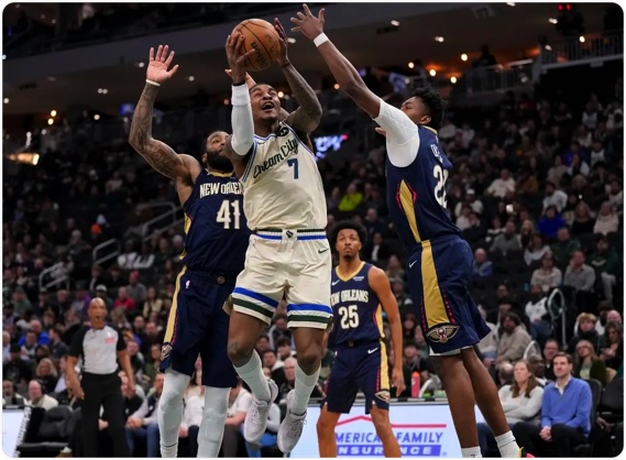 02月05日 NBA常规赛 鹈鹕vs雄鹿 全场录像回放