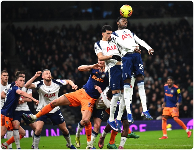 02月11日 英超第26轮 热刺vs纽卡斯尔联 全场录像回放