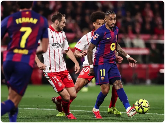 02月17日 西甲第24轮 赫罗纳vs巴塞罗那 全场录像回放